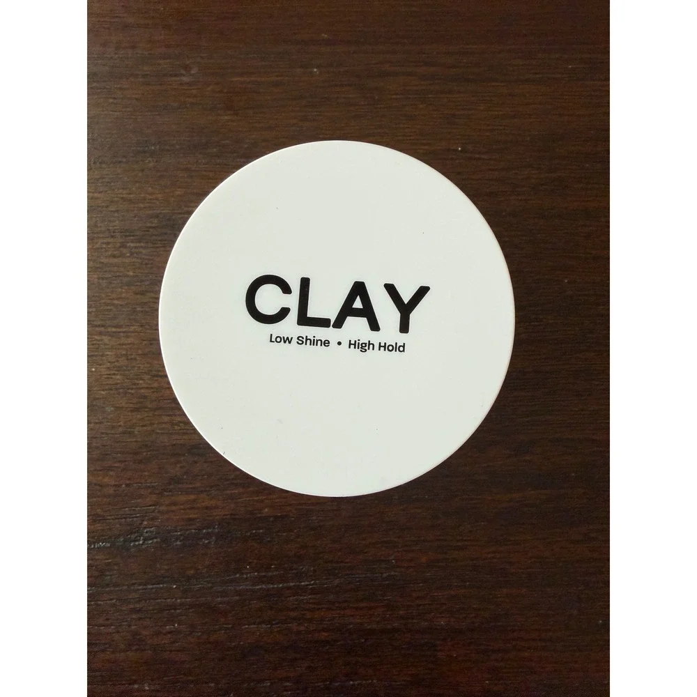 BASED Hair Clay Low Shine High Hold Styling Pomade Matte Finish 3 oz